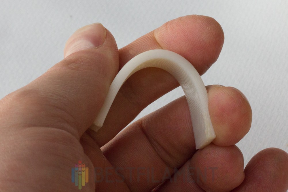 Белый Bflex пластик Bestfilament для 3D-принтеров 0.5 кг (2,85 мм)