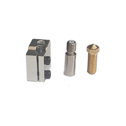 Набор для хотенда в сборе E3DV6 Volcano - сопло+термобарьер+нагревательный блок