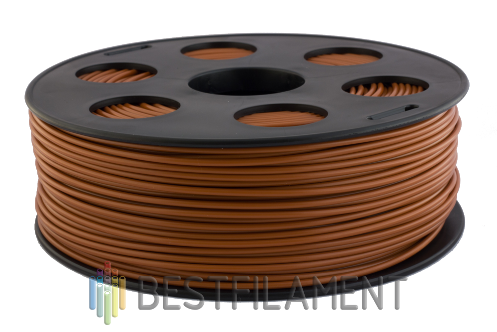 Шоколадный ABS пластик Bestfilament для 3D-принтеров 1 кг (2.85 мм)