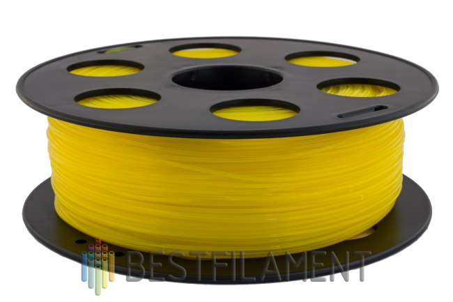 Желтый PLA пластик Bestfilament для 3D-принтеров 1 кг (1,75 мм)