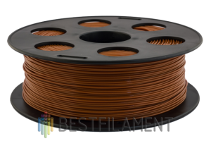 Шоколадный PLA пластик Bestfilament для 3D-принтеров 1 кг (2.85 мм)