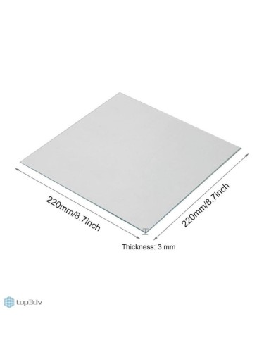 Стекло для 3д принтера 220*220мм