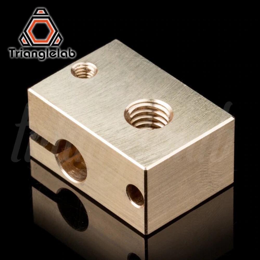 Нагревательный блок Trianglelab v6 нагревательный блок для сенсорных картриджей для экструдера v6 HOTEND