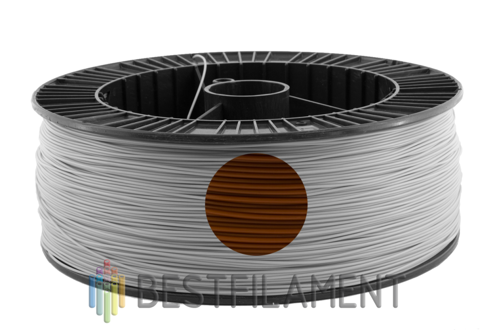 Шоколадный PLA пластик Bestfilament для 3D-принтеров 2,5 кг (1,75 мм)