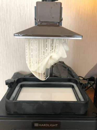 Фотополимер HARDLIGHT LCD M002 MATT, молочный (0,5 кг)