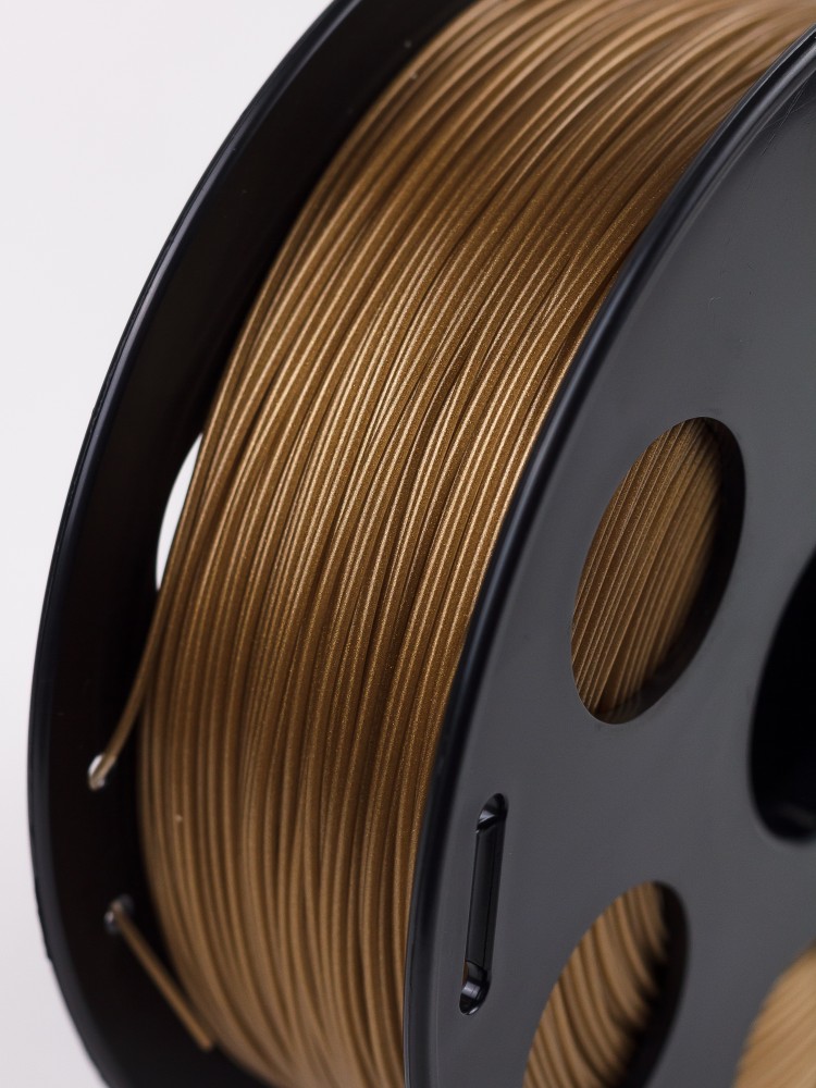 Золотистый металлик PLA пластик Bestfilament для 3D-принтеров 1 кг (1,75 мм)