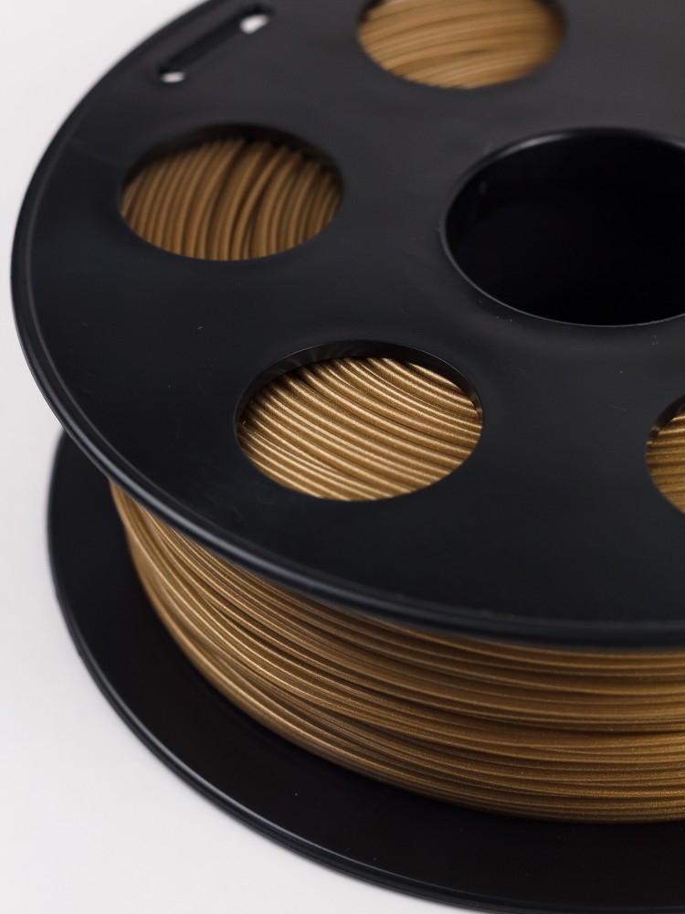 Золотистый металлик PLA пластик Bestfilament для 3D-принтеров 1 кг (1,75 мм)