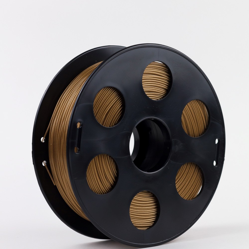 Золотистый металлик PLA пластик Bestfilament для 3D-принтеров 1 кг (1,75 мм)
