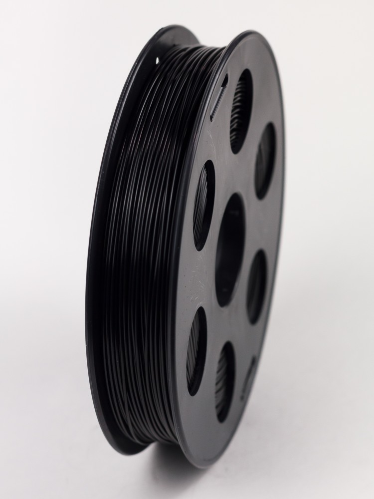 Черный BFGummy пластик Bestfilament для 3D-принтеров 0.5 кг (1,75 мм)