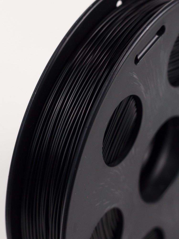 Черный BFGummy пластик Bestfilament для 3D-принтеров 0.5 кг (1,75 мм)