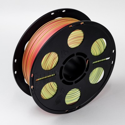 Трехцветный PLA шелк желтый красный золото пластик Bestfilament для 3D-принтеров 1 кг (1,75 мм)