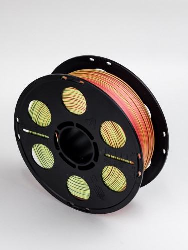 Трехцветный PLA шелк красный желтый синий пластик Bestfilament для 3D-принтеров 1 кг (1,75 мм)