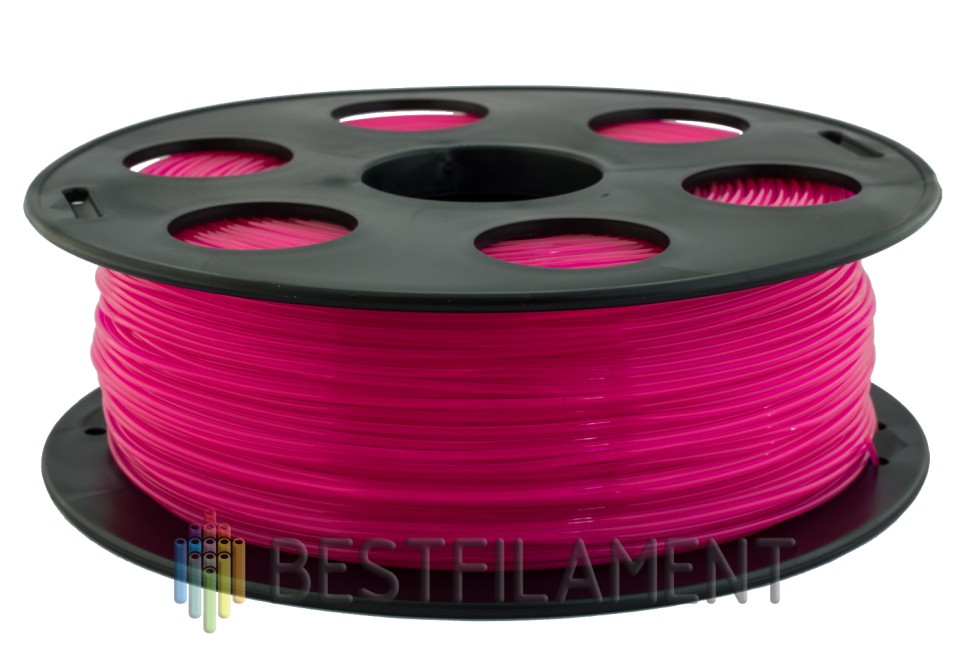 Розовый PLA пластик Bestfilament для 3D-принтеров 1 кг (2.85 мм)