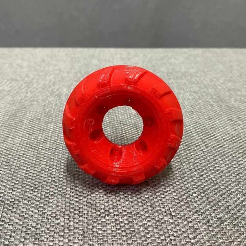 Красный Bflex пластик Bestfilament для 3D-принтеров 0.5 кг (1,75 мм)