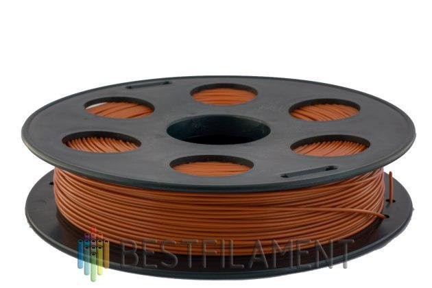 Шоколадный PLA пластик Bestfilament для 3D-принтеров 0.5 кг (1,75 мм)