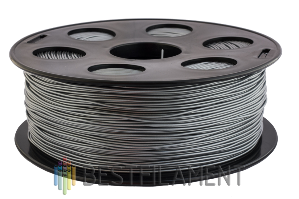 Серебристый металлик ABS пластик Bestfilament для 3D-принтеров 1 кг (2,85 мм)