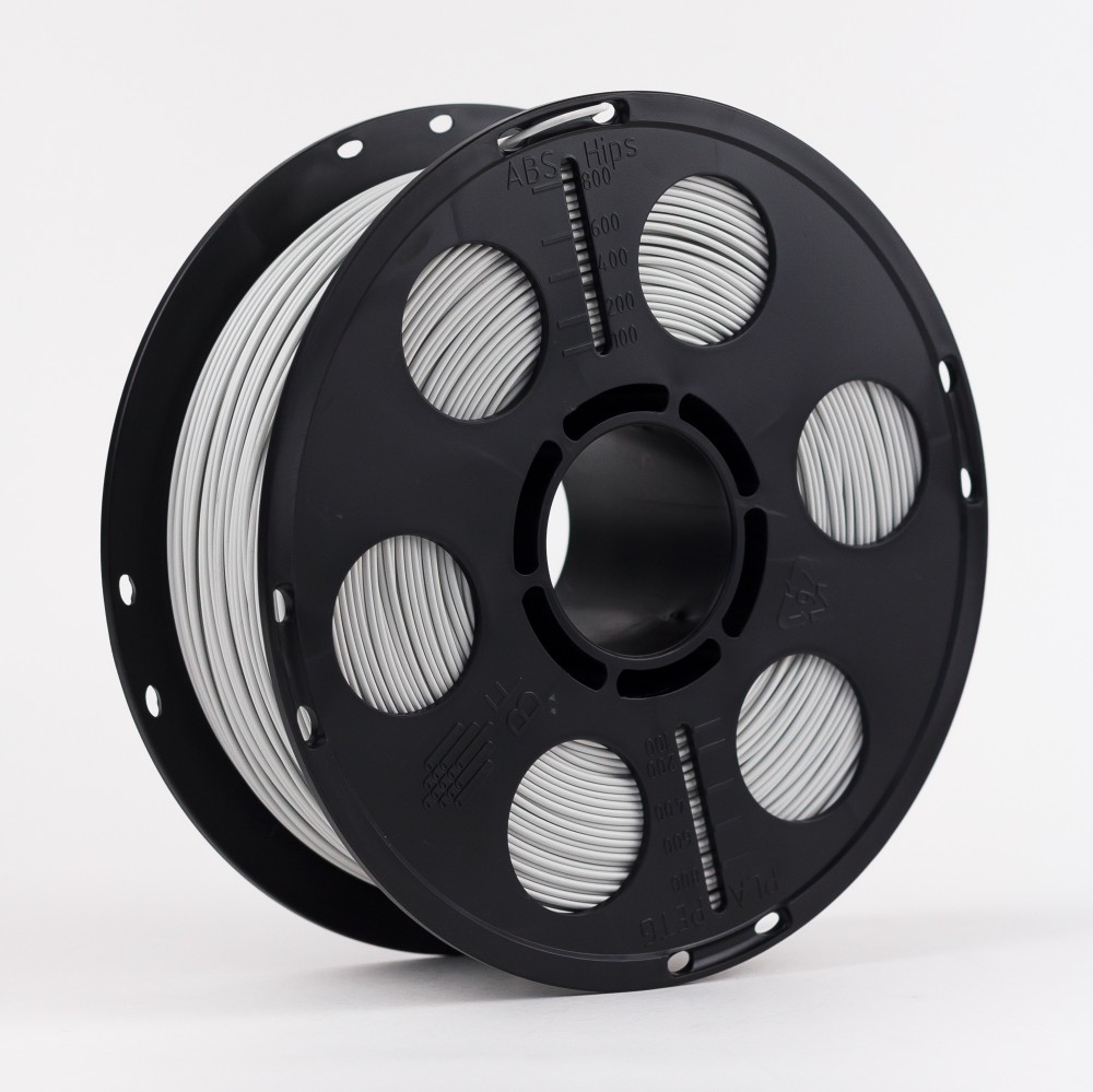 Негорючий серый ABS пластик  Bestfilament для 3D-принтеров 1 кг (1,75 мм)