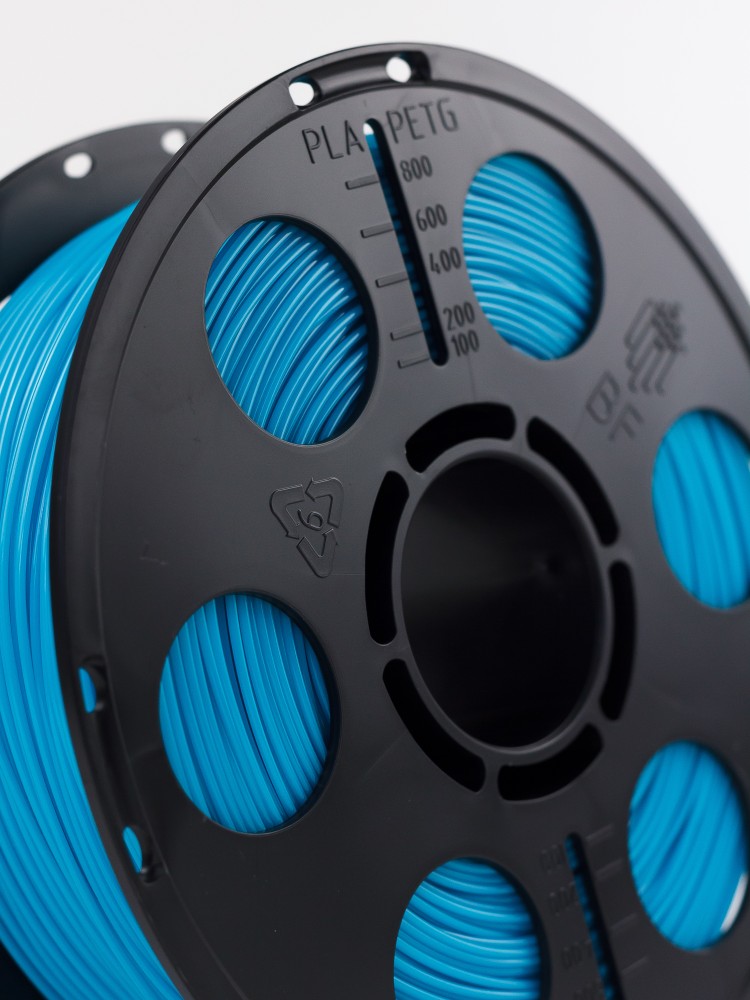 Голубой PETG пластик Bestfilament для 3D-принтеров 1 кг (1,75 мм)