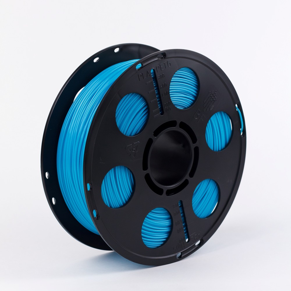 Голубой PETG пластик Bestfilament для 3D-принтеров 1 кг (1,75 мм)
