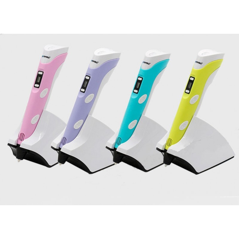 3d ручка RP-200A MyRiwell желтая 5 поколения