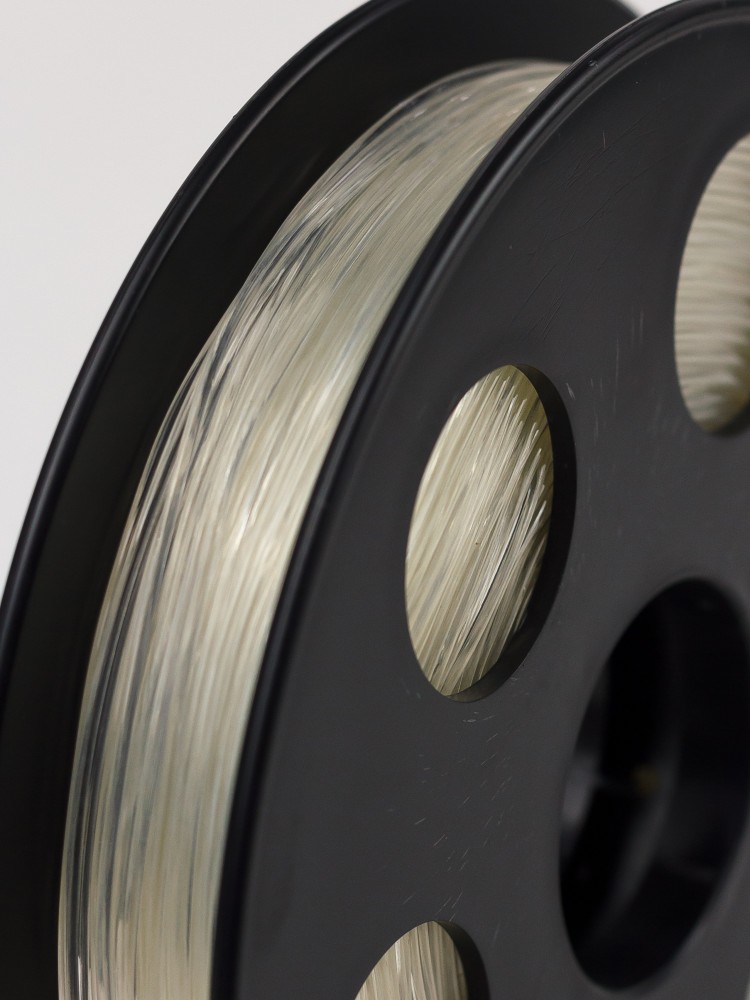 Натуральный (прозрачный) TPU SOFT пластик Bestfilament для 3D-принтеров 0.5 кг (1,75 мм)