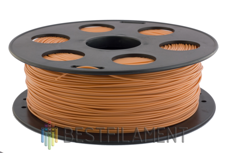 Коричневый PLA пластик Bestfilament для 3D-принтеров 1 кг (1,75 мм)