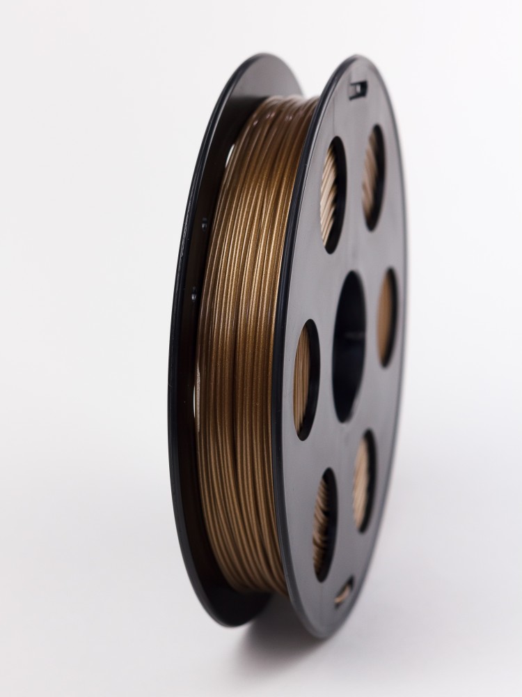 Золотистый металлик PETG пластик Bestfilament для 3D-принтеров 0.5 кг (1,75 мм)