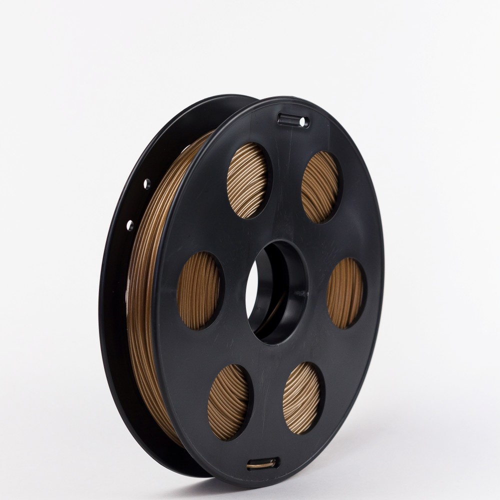Золотистый металлик PETG пластик Bestfilament для 3D-принтеров 0.5 кг (1,75 мм)