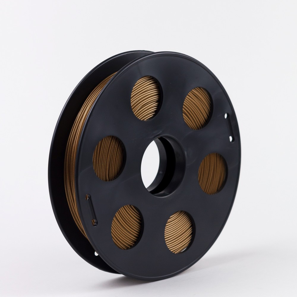 Золотистый металлик PLA пластик Bestfilament для 3D-принтеров 0.5 кг (1,75 мм)