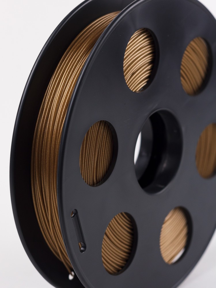 Золотистый металлик PLA пластик Bestfilament для 3D-принтеров 0.5 кг (1,75 мм)