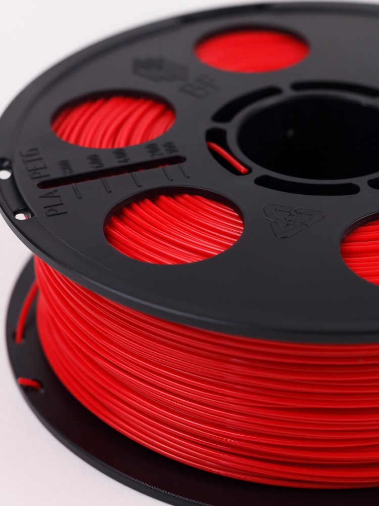 Красный PLA пластик Bestfilament для 3D-принтеров 1 кг (1,75 мм)