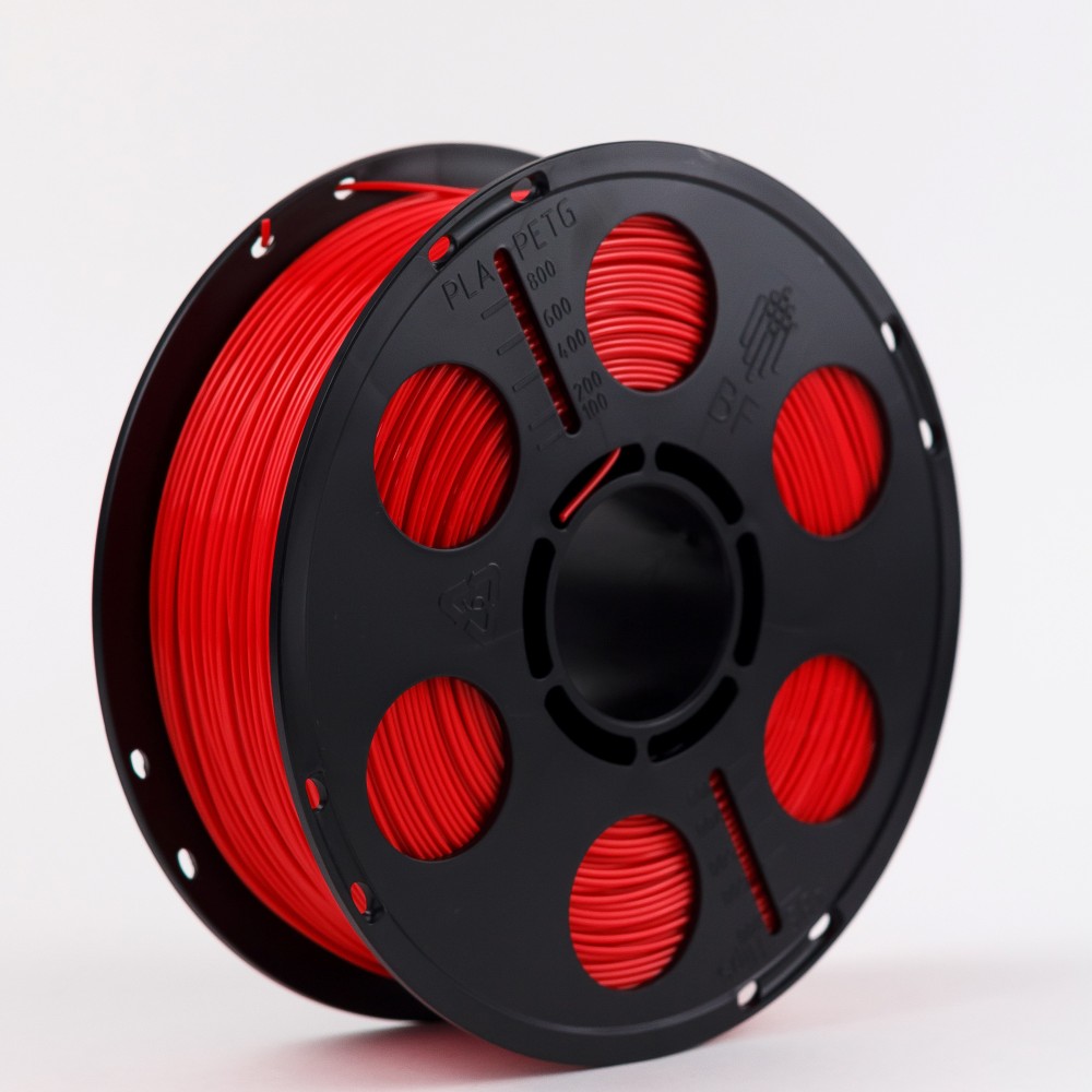 Красный PLA пластик Bestfilament для 3D-принтеров 1 кг (1,75 мм)