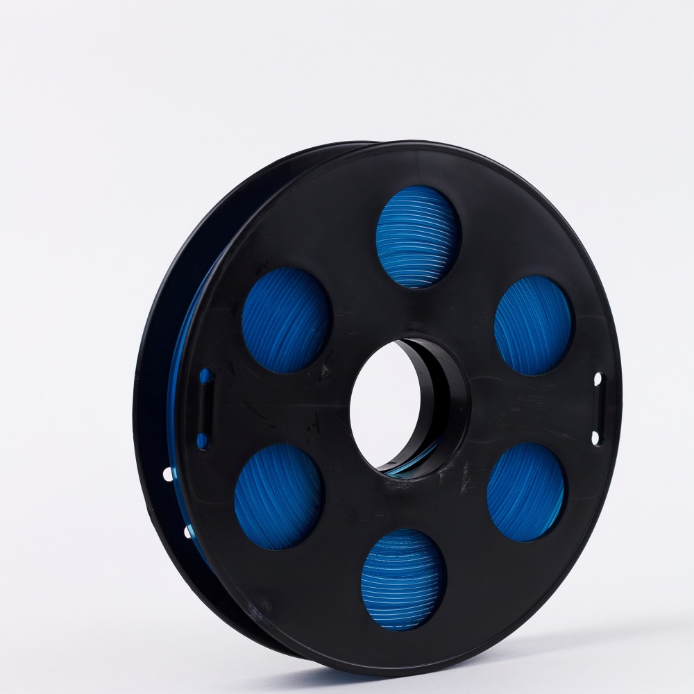 Флуоресцентный PLA пластик Bestfilament для 3D-принтеров, цвет голубой, 0.5 кг (1,75 мм)