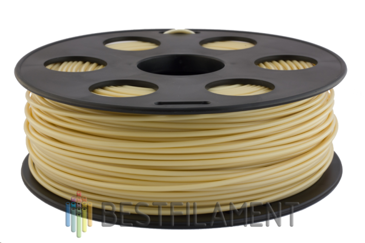 Кремовый ABS пластик Bestfilament для 3D-принтеров 1 кг (2.85 мм)
