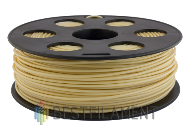 Кремовый ABS пластик Bestfilament для 3D-принтеров 1 кг (2.85 мм)