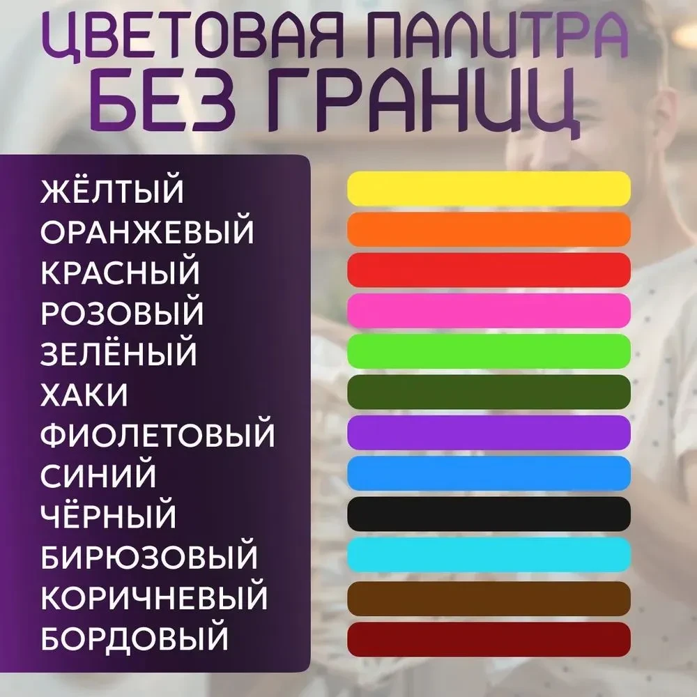 Краска оранжевая для натуральных тканей BFcolor на 1 кг одежды (ХС)