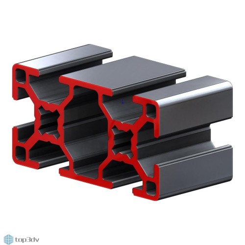 Алюминиевый профиль 30x60мм 1500мм