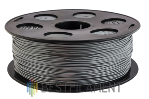 Серебристый металлик PLA пластик Bestfilament для 3D-принтеров 2,5 кг (1,75 мм)