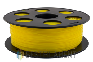 Желтый PETG пластик Bestfilament для 3D-принтеров 1 кг (2,85 мм)
