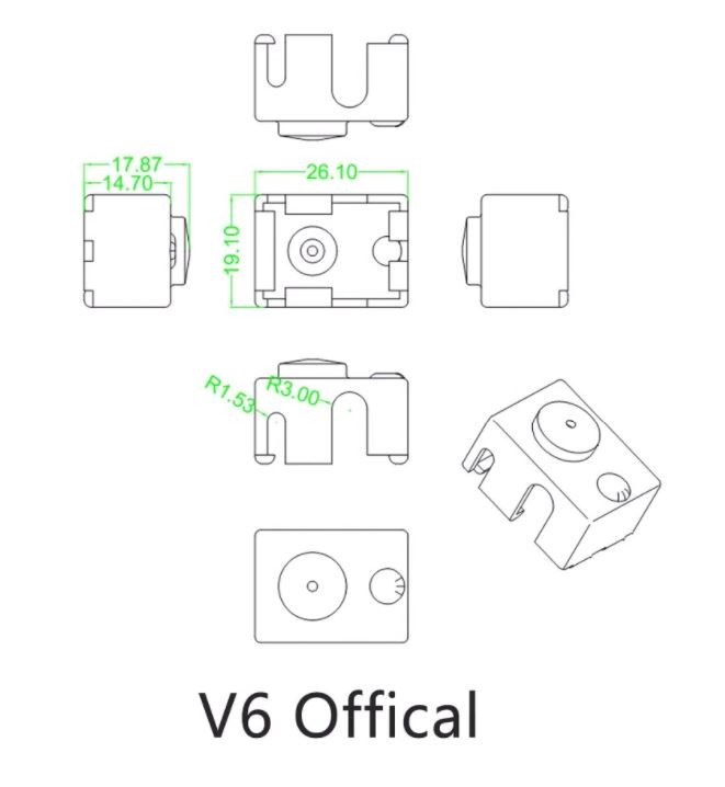 Силиконовый чехол V6 PT 100