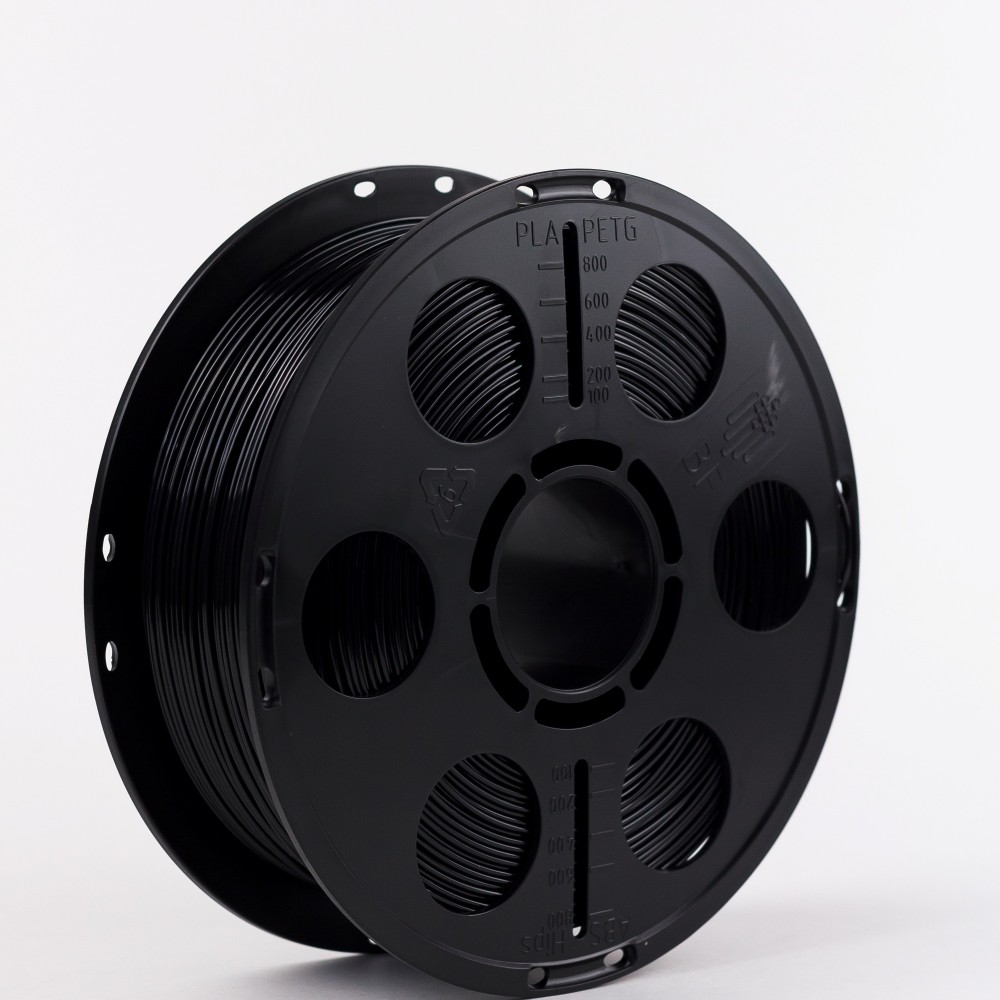Черный PETG пластик Bestfilament для 3D-принтеров 1 кг (2,85 мм)