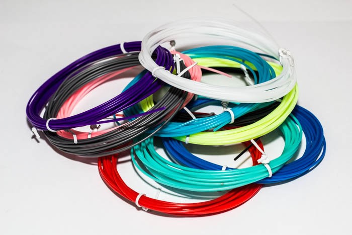 Набор низкотемпературного PCL пластика для 3D-ручки (10 цветов)