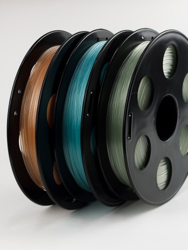 Набор светящегося в темноте PETG пластика Bestfilament для 3D-принтеров, цвета синий, желтый, зеленый, 0,5 кг (1,75 мм)