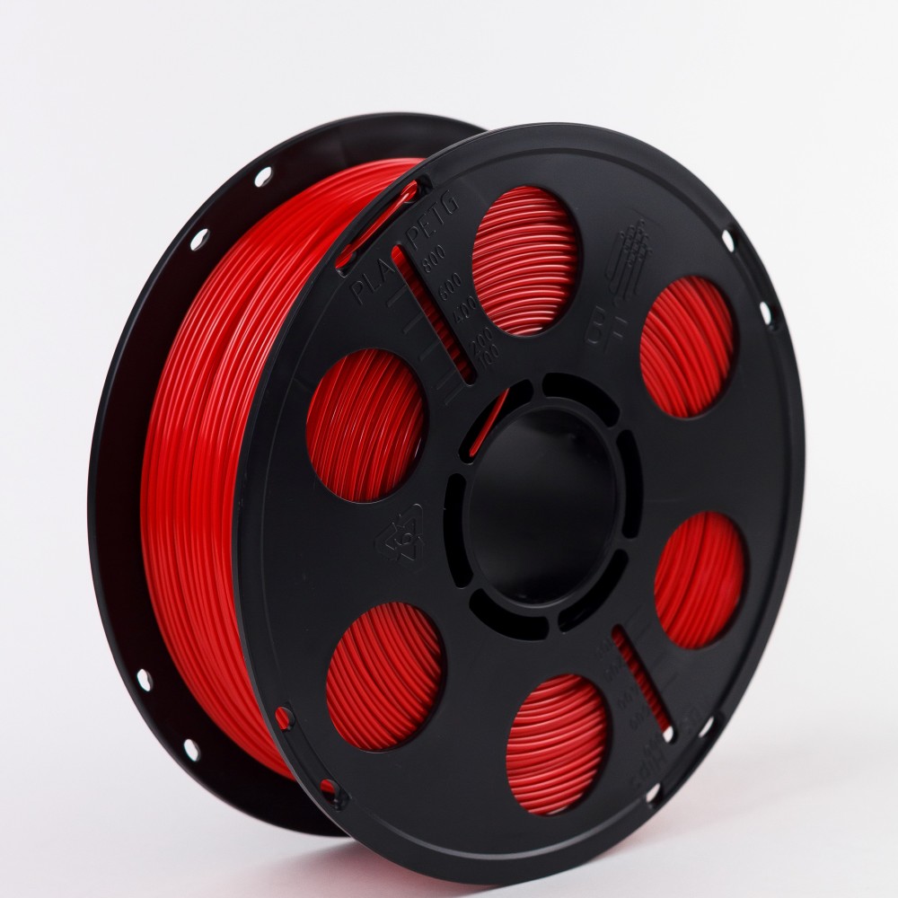 Красный PETG пластик Bestfilament для 3D-принтеров 1 кг (1,75 мм)
