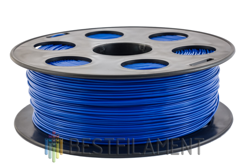 Синий PETG пластик Bestfilament для 3D-принтеров 1 кг (1,75 мм)